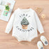 Frist Christmas Long-Sleeve Romper